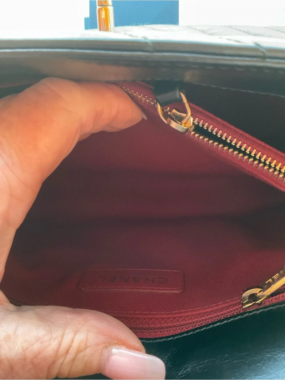 CHANEL satchel black